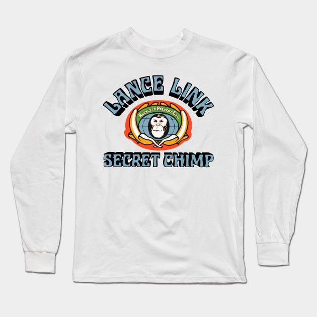 Lance Link Secret Chimp Long Sleeve T-Shirt by offsetvinylfilm